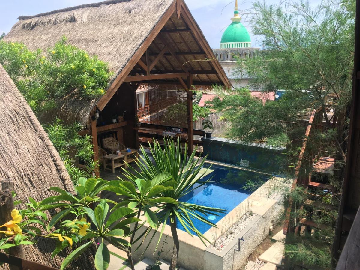 The Golden Ave Bungalow Hotell Gili Trawangan Eksteriør bilde